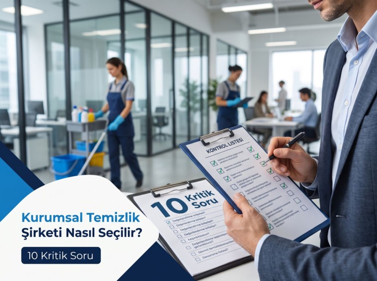 Kurumsal Temizlik Şirketi Nasıl Seçilir? 10 Kritik Soru