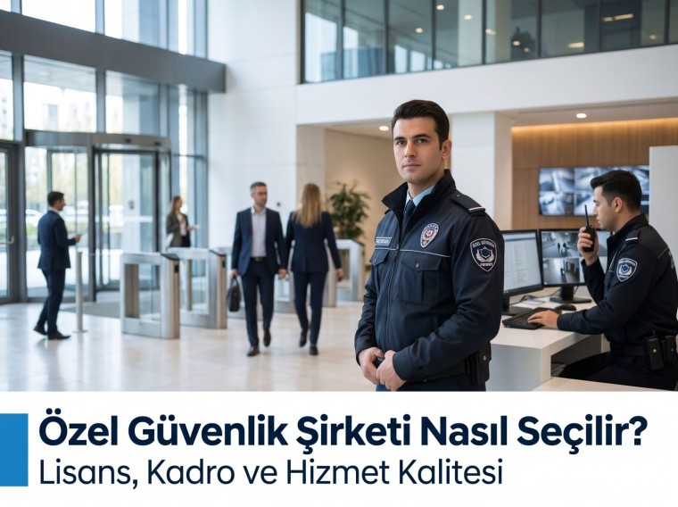 Özel Güvenlik Şirketi Nasıl Seçilir? Lisans, Kadro ve Hizmet Kalitesi